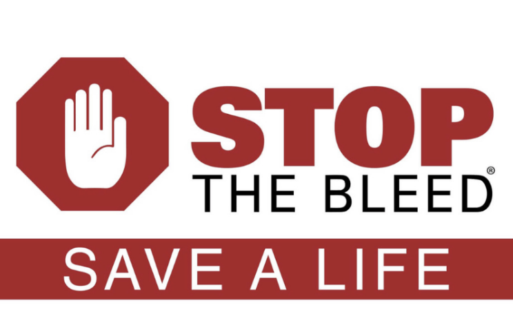 Stop the Bleed, Save a Life graphic
